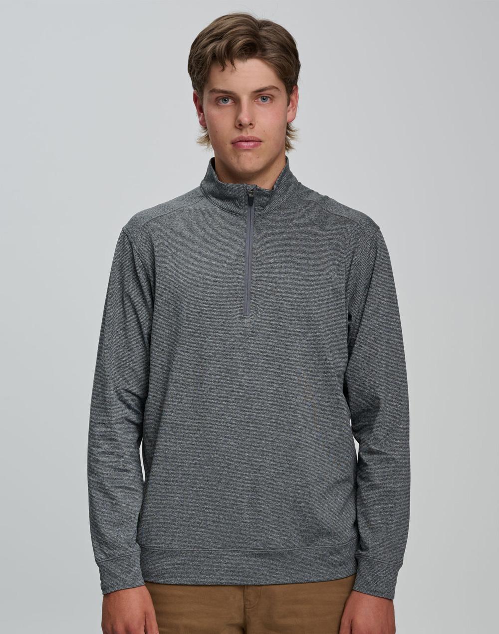 Men's Half Zip L/S Sweat Top