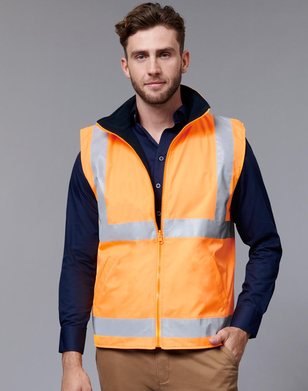 fleece safety vest